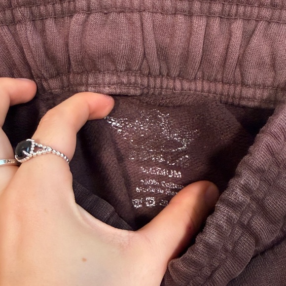 BOYS LIE It’s A Wonderful Day to Dump Him Wide Leg Bedazzled Sweatpants - M - Picture 7 of 7